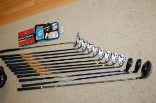 Complete Set Ping G2 driver, Taylor Made irons, Sonartec hybridMens