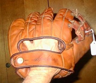 Frankie Frisch Spalding RARE Baseball Glove Nice