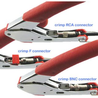 BRAND NEW Compression Tool for BNC , RCA and F type Connectors