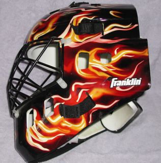 Hockey Goalie Helmet Franklin NHL Inferno Street Roller