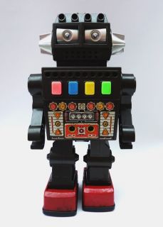 Vintage Yonezawa Classic Talking Robot Tin Toy Space Japan 1978