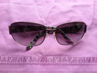 Vera Bradley Purple Punch Frannie Sunglasses