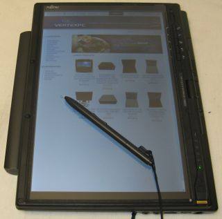 Fujitsu Lifebook T2010 Dual Core 2 Duo 1 2GHz Windows XP Pen Tablet