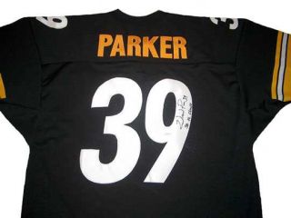 Willie Parker Signed Auto Inscribed Steelers Jersey JSA