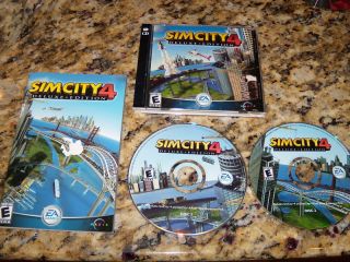 SimCity 4 Deluxe Edition PC XP Game Manual Sim City 014633147407