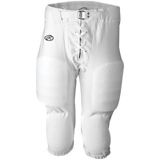 Rawlings F2545 Youth Game Football Pants with Snaps Shiny