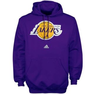  Angeles Lakers Primary Logo Pullover Hoodie Sweatshirt Purple