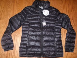 New Womens FREE COUNTRY Power Down Puffer Coat Jacket BLACK XL X LARGE