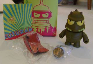 LRRR Futurama Kidrobot Mint w Box Accessories Booklet Complete