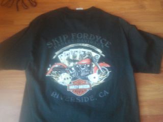 Harley Davidson Skip Fordyce Size L T Shirt