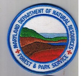 Maryland DNR Forest & Park Service Forest Ranger Patch