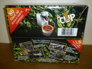 New San Francisco Bay Coffee Onecup Fog Chaser 80 K Cups for Keurig K