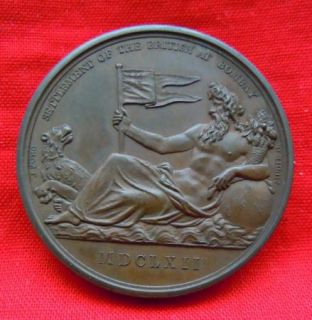  Britain   British Mudie Medal British Settlement at Bombay East India