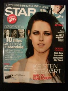 Kristen Stewart Justin Bieber Star Inc Nov 2012 French Magazine New