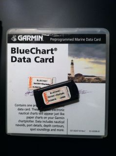 Garmin Bluechart Data Card Norfolk VA to Charleston SC