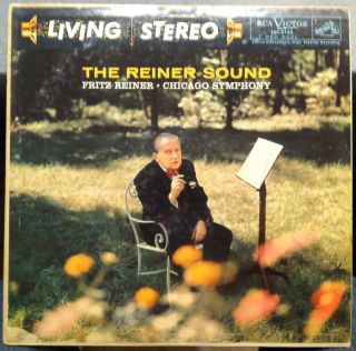Fritz Reiner The Sound LP VG LSC 2183 Living Stereo Shaded Dog TAS