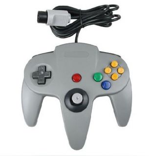 New Grey Game Controller Gamepad Joystick Game System for Nintendo 64
