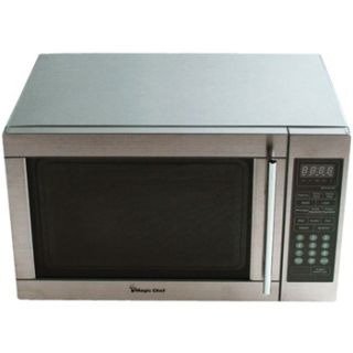 Magic Chef MCD1311ST 1 3 Cubic ft 1 100W Stainless Microwave w Digital