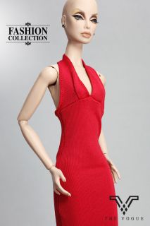 FR1087 The Vogue BN Red Dress for Barbie Fashion Royalty Silkstone