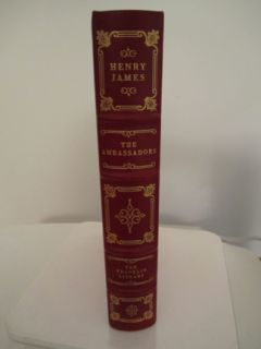 Franklin Library ~ THE AMBASSADORS by Henry James ~ LEATHER ~ Gorgeous