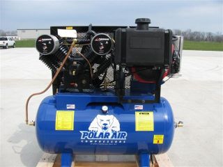 Polar Air 18 HP 43 CFM 60 Gallon Gas Drive Air Compressor