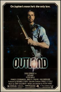 Outland 1981 Original U.S. One Sheet Movie Poster