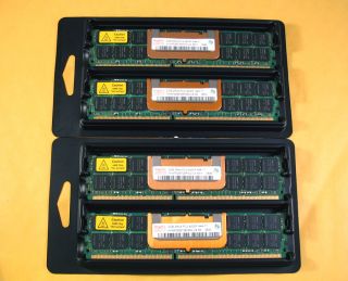  4x2GB 2Rx4 PC2 4200F 533 ECC FB DIMM Fully Buffered DDR2 Memory