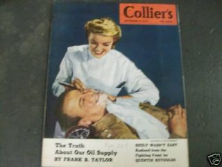 1943 Sep 11 Colliers Magazine Frank B Taylor BT 3769