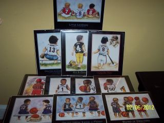 Kenneth Gatewood Sports Prints 11 Pieces