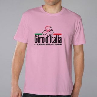 GIRO DITALIA  2012 COLLECTORS TSHIRT   ANY SIZE   PINK OR WHITE