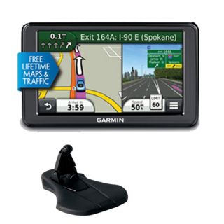 Garmin Nuvi 2555LMT 5.0 GPS Lifetime Traffic Maps & Friction Mount