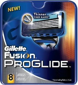 Gillette Fusion Proglide Blades Cartridges 8 Pack