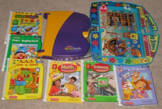  Power Touch Learning System Lot Spongebob Franklin Math Science