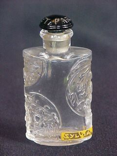 Art Deco Lucien Gailard French Commercial Perfume Bottle Violet