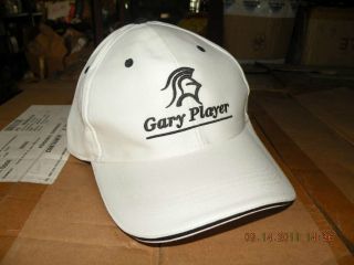 New Gary Player Hat Authentic Performance White Golf Ball Hat Classic