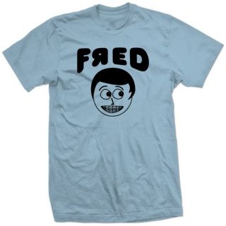Fred FIGGLEHORN Shirt Nickelodeon Light Blue All Sizes