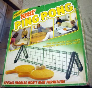 Nerf Ping Pong Board Game Sports Table Tennis