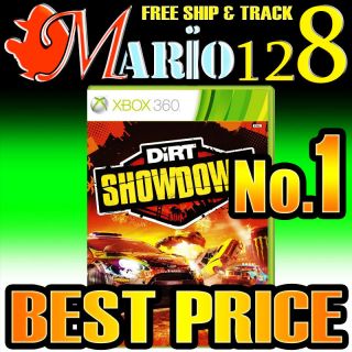 Dirt Showdown Xbox 360 2012 Game Brand New SEALED Region Free