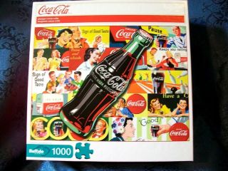 Buffalo Games Puzzle Always Coca Cola 2009 1000 Pieces