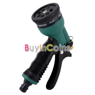 Adjust Garden Hose Sprayer Water Nozzle Head 7 Patters Functions Yard
