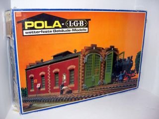 POLA LGB Double Loco Shed 911 Locomotive G Scale Garden Railway