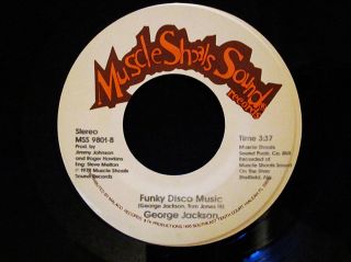 George Jackson Funky Disco Music Muscle Shoals 45 Soul