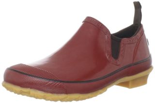 Bogs Womens Rue Waterproof Slip on Gardening Shoes Rust 71153