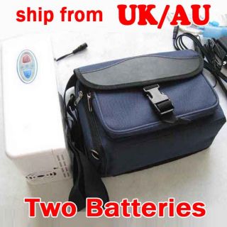 Oxygen Concentrator Generator 2 Batteries for Home Car Travel Use T1