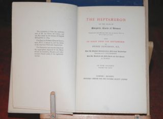 1922 5VOL Heptameron Short Stories Margaret Navarre