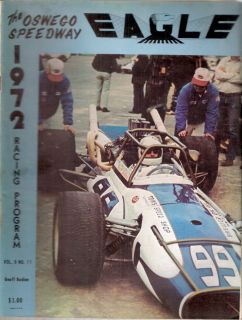 1972 Oswego Speedway Program Vol 9 11 Geoff Bodine