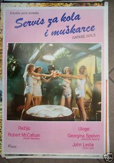 Garage Girls Georgina Spelvin YUGO Movie Poster 1982