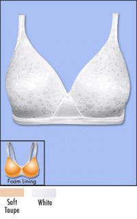NWT White Playtex Cross Your Heart Wire Free Smooth Bra Size 36A Style
