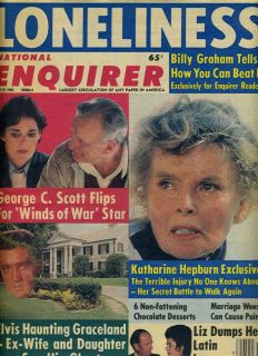  1983 Elvis Haunting Graceland Katherine Hepburn George C Scott
