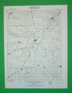 Garnett Williamsburg Scripio Kansas 1885 Topo Map